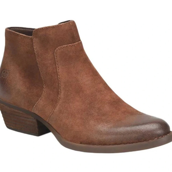 BORN MCKENZIE RUST TOBACCO - WOMENS ankle bootie size 8 - Picture 16 of 16
